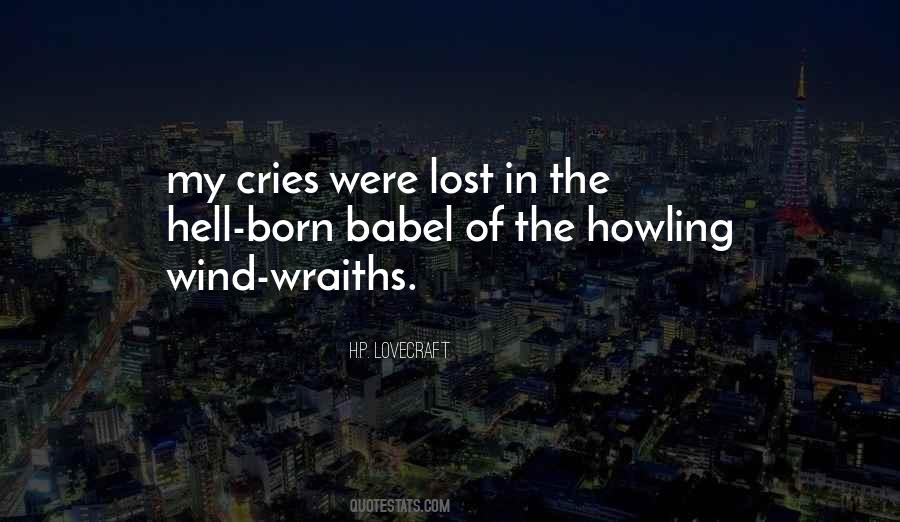 Wind Howling Quotes #1605784