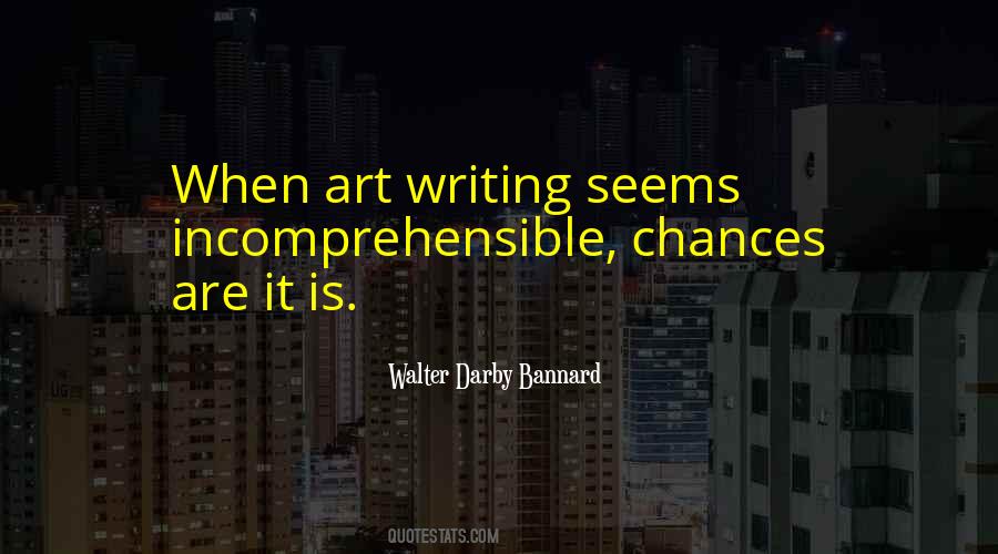 Art Writing Quotes #1009271