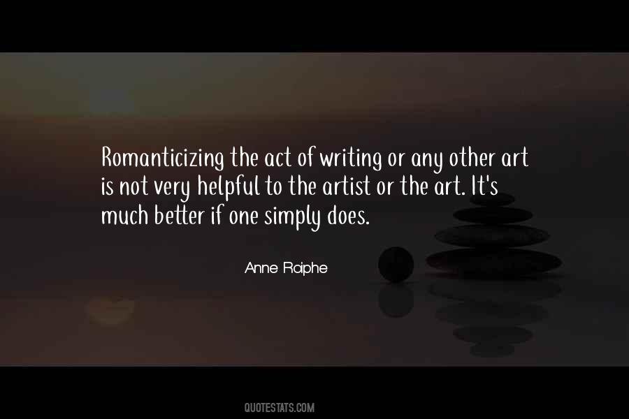 Art Writing Quotes #207172