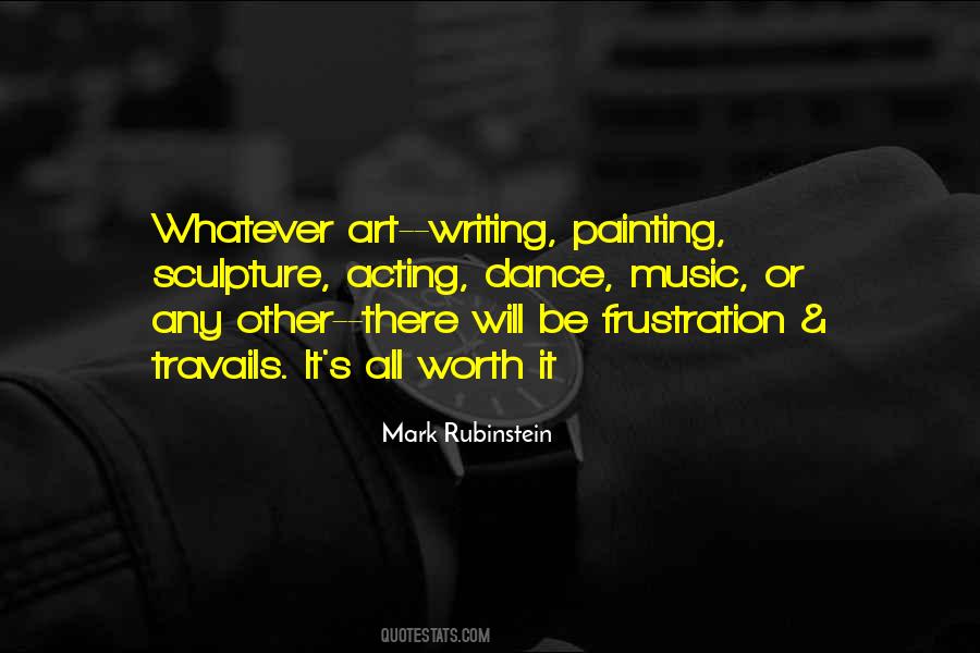 Art Writing Quotes #693543