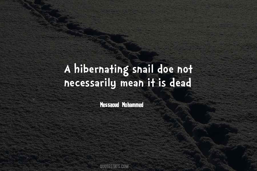 A Snail Quotes #43417