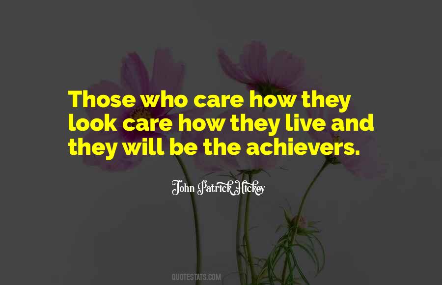 Quotes About Those Who Care #190600