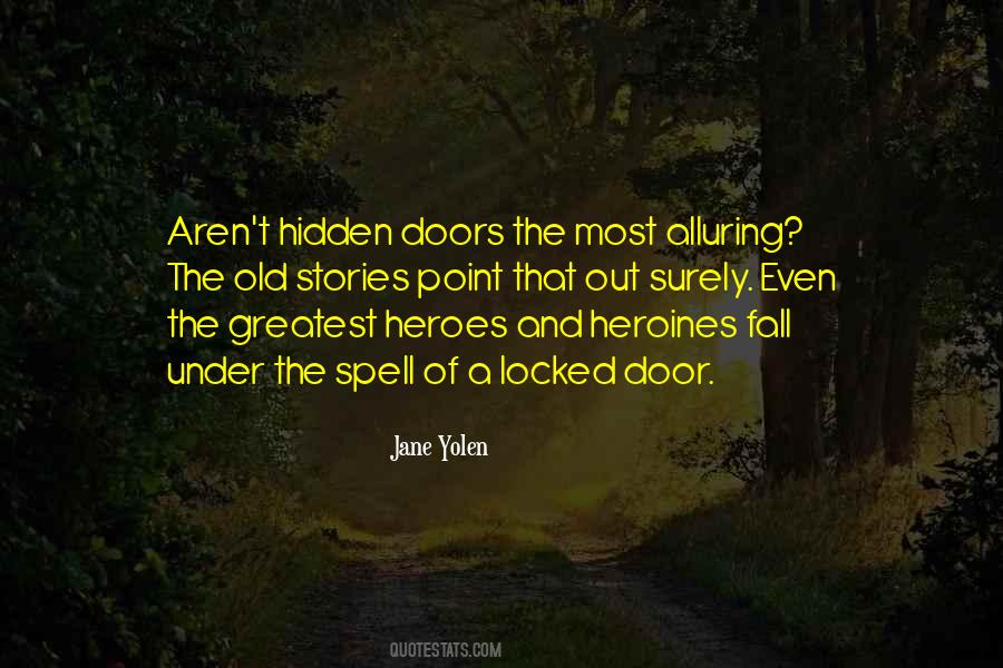 Quotes About Locked Doors #1658055