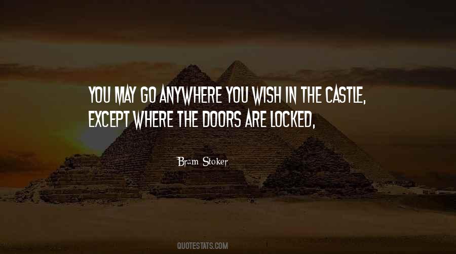 Quotes About Locked Doors #1688290