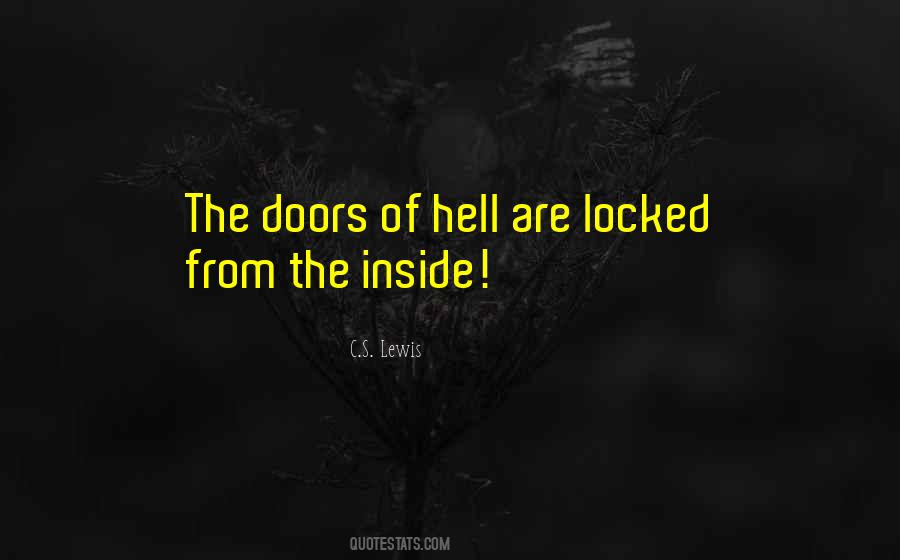 Quotes About Locked Doors #587359