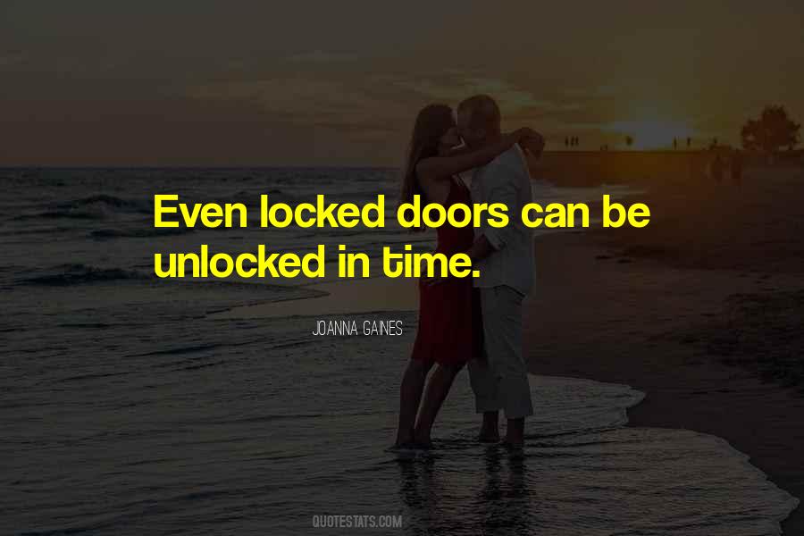 Quotes About Locked Doors #692689