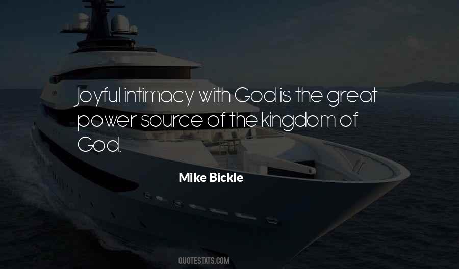 Quotes About Intimacy With God #1195833