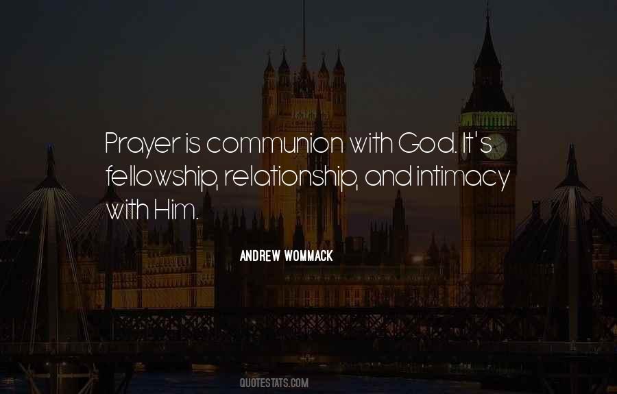 Quotes About Intimacy With God #1540717