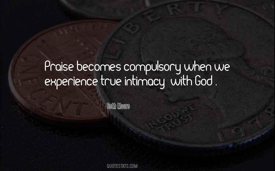Quotes About Intimacy With God #1829323