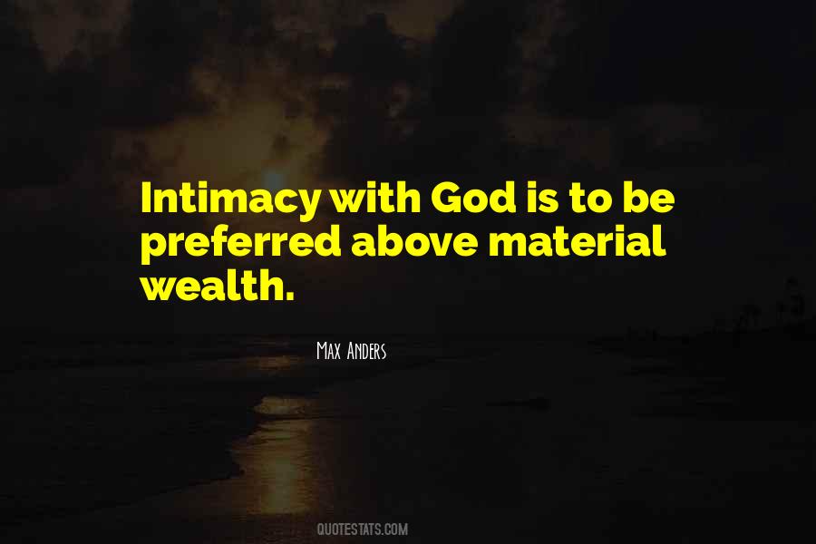 Quotes About Intimacy With God #854878
