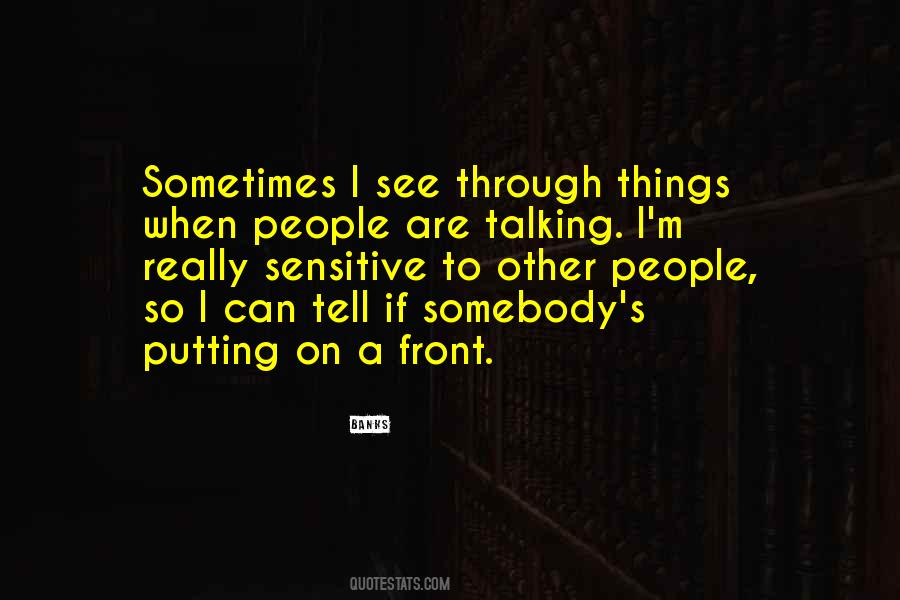 Quotes About Talking Things Through #213190