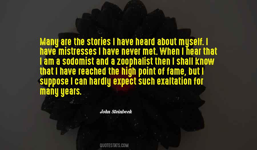 Have Heard About Quotes #1316315