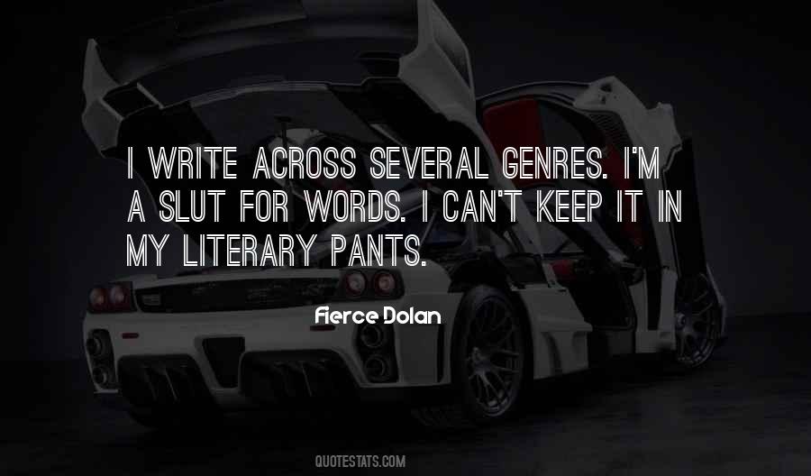 Writing Genre Quotes #501256