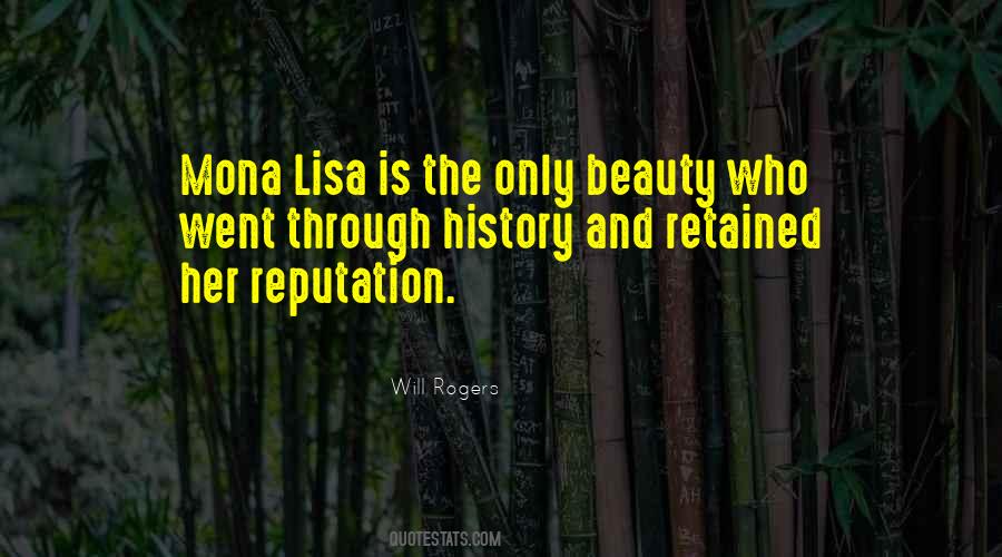 Quotes About The Mona Lisa #1240407