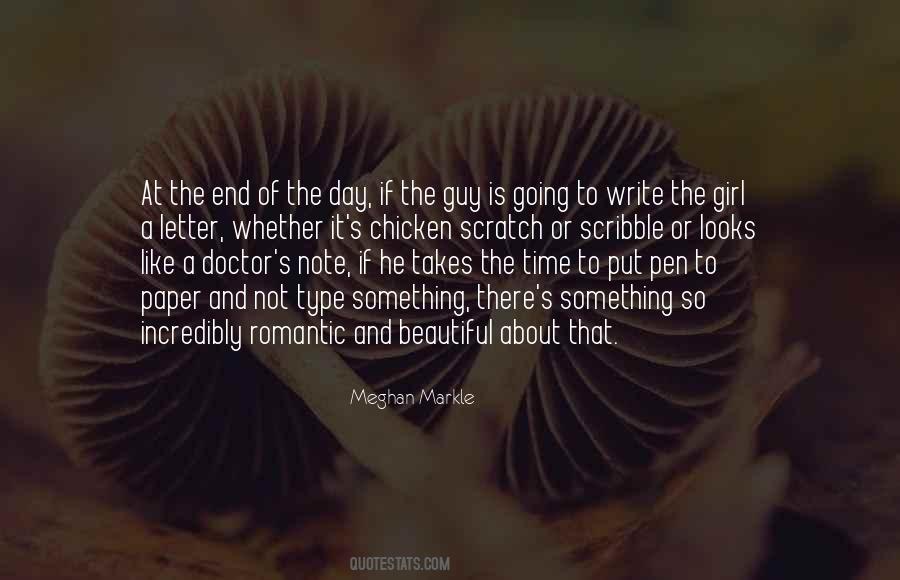 Quotes About The End Of A Beautiful Day #1595966