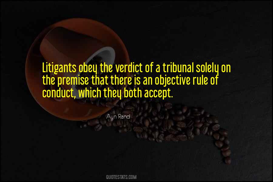 Quotes About Tribunal #576416