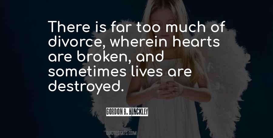 Broken Broken Hearts Quotes #17690