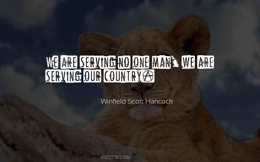 Quotes About Serving Our Country #1218151