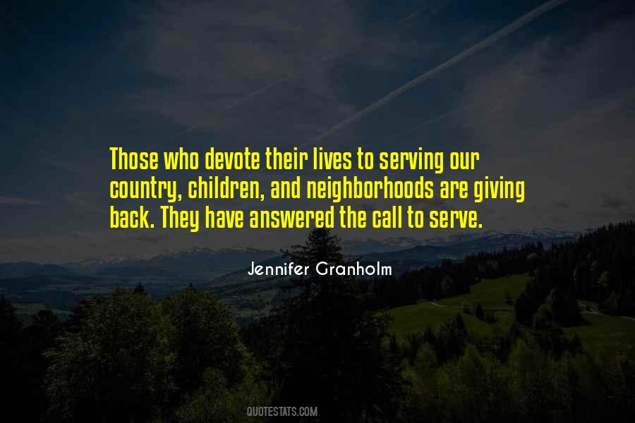 Quotes About Serving Our Country #557214