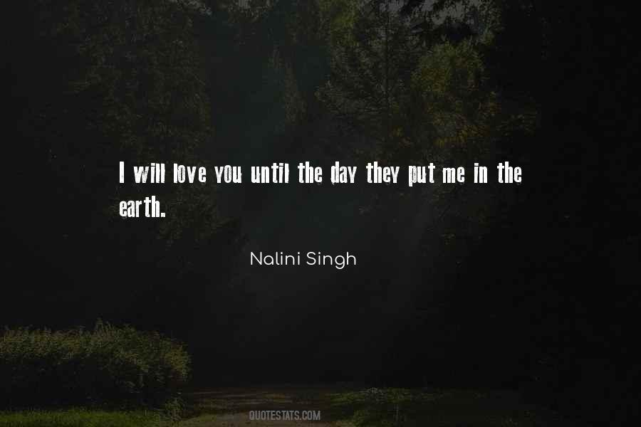 Quotes About I Will Love You #1774890