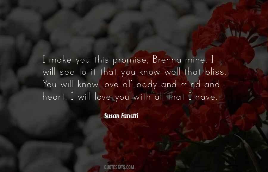 Quotes About I Will Love You #929340