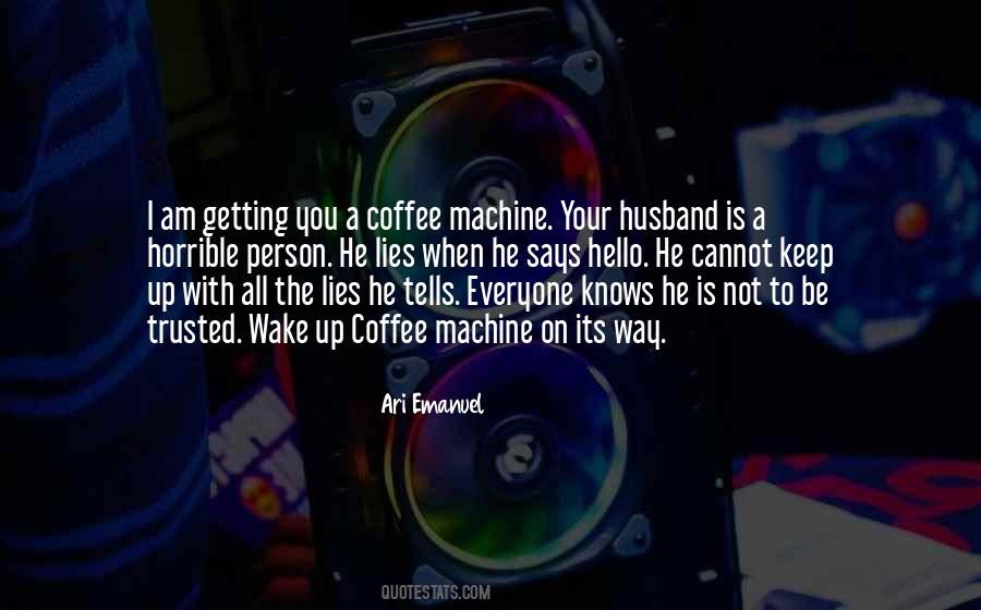 Coffee Husband Quotes #1008865