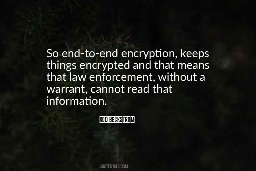 Quotes About Encryption #1778142