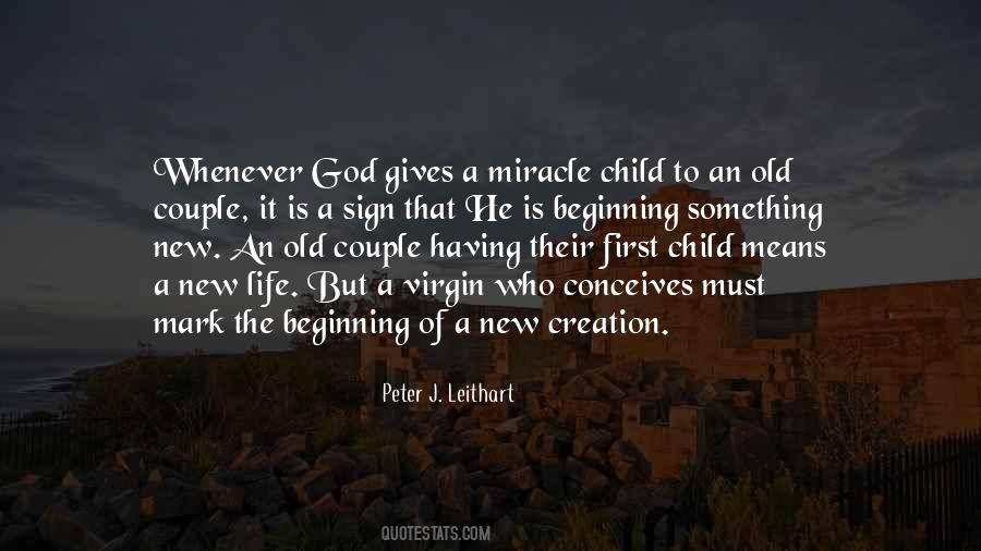 Quotes About A Miracle Child #1410481