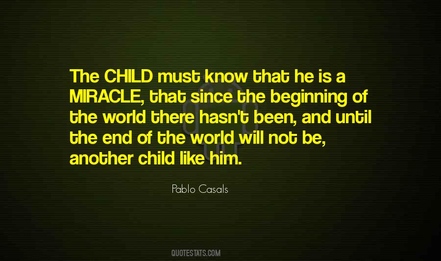 Quotes About A Miracle Child #812678