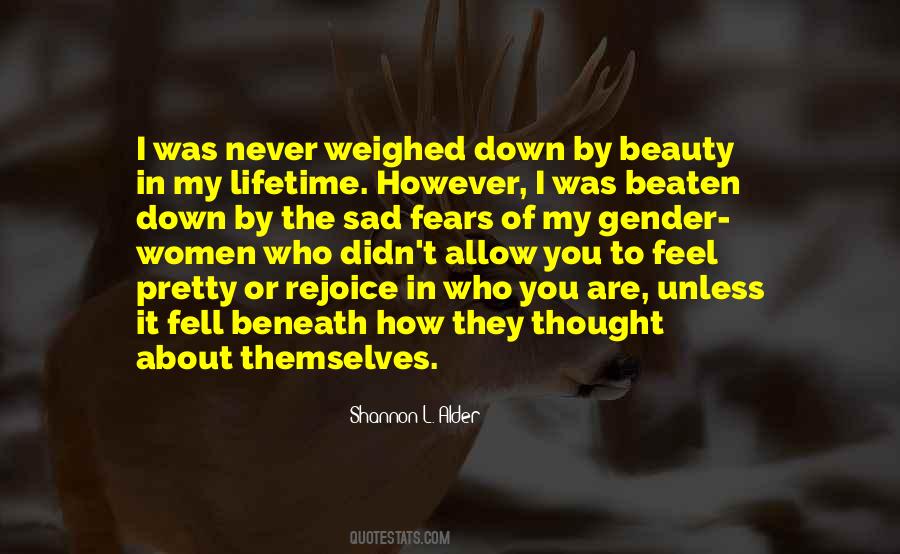 Quotes About Beauty Beneath #1195111