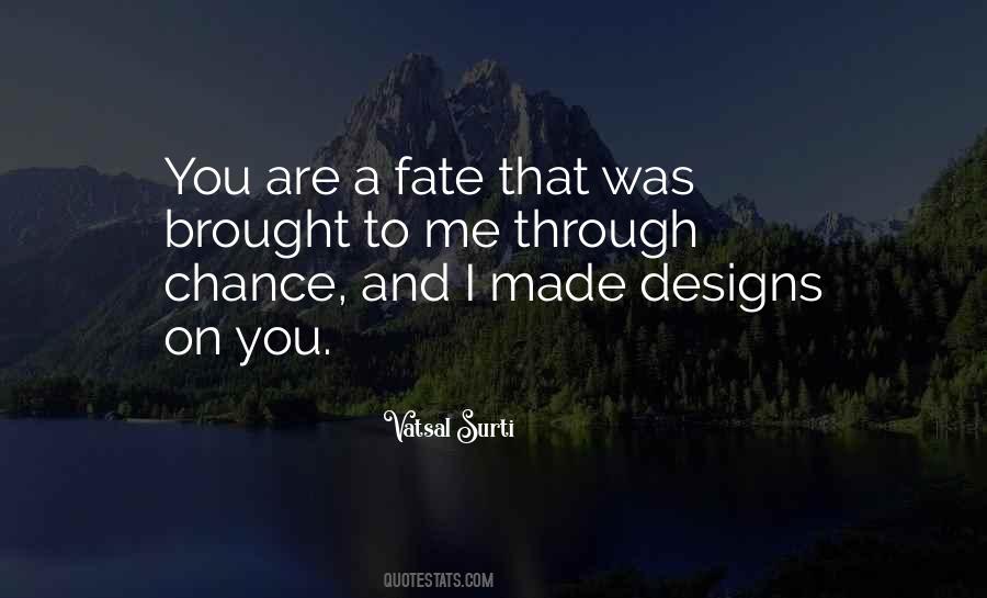 Quotes About Chance And Love #234633 Quotes About Chance And Love #234633