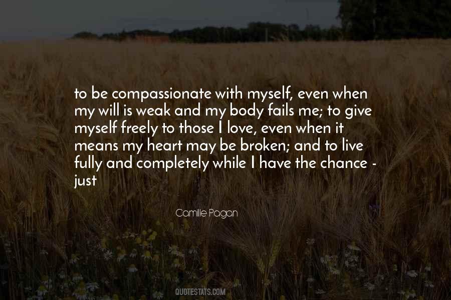 Quotes About Chance And Love #346223 Quotes About Chance And Love #346223