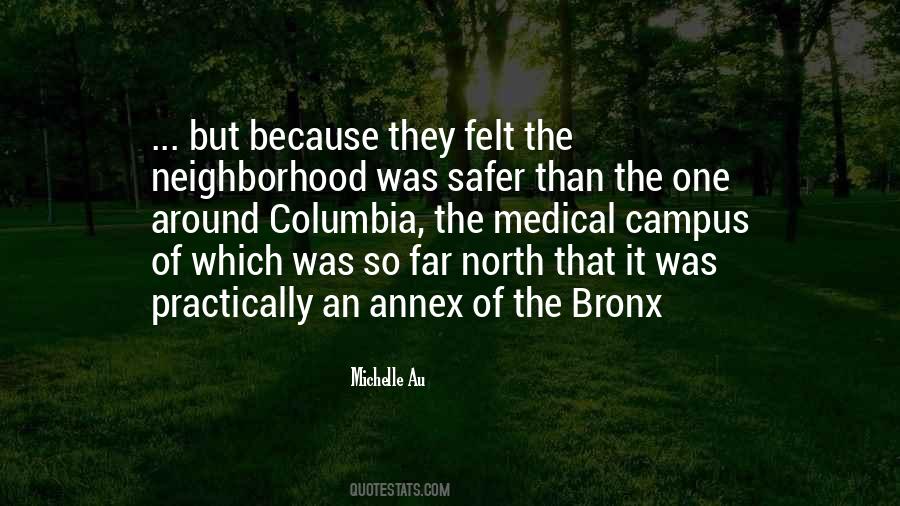 Quotes About Bronx #1276118