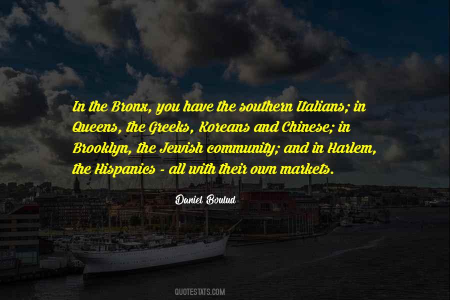 Quotes About Bronx #267251