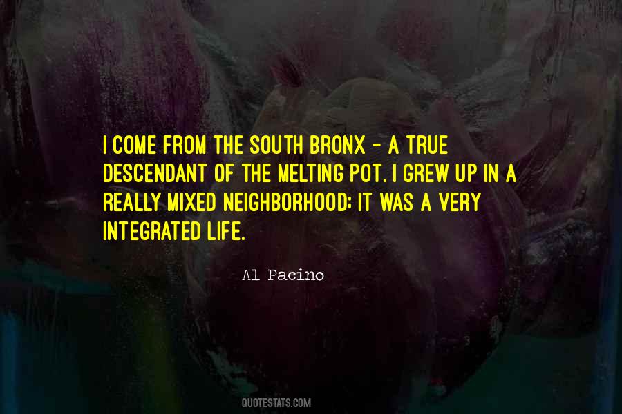 Quotes About Bronx #409237