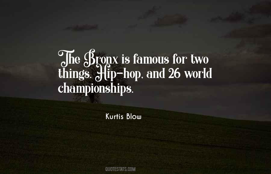 Quotes About Bronx #799934