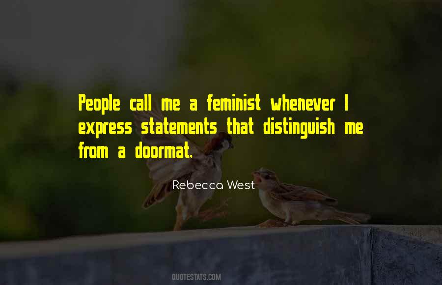 Feministic Discrimination Quotes #1619809