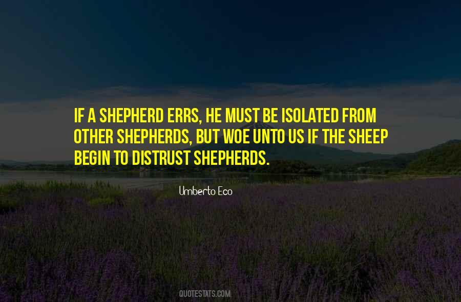 Quotes About Shepherds #1456152
