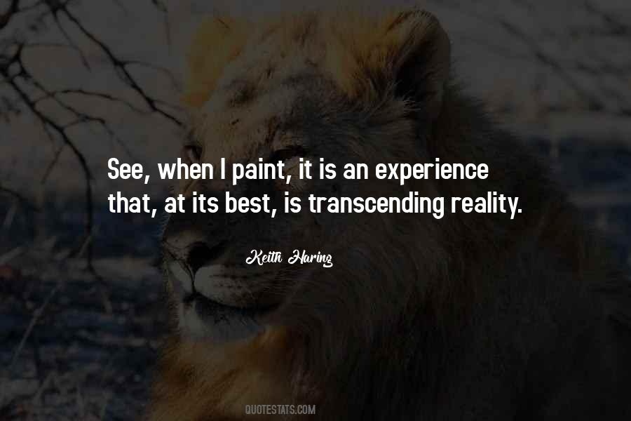 Quotes About Transcending #192000