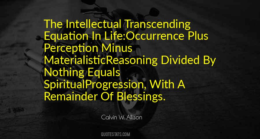 Quotes About Transcending #72579