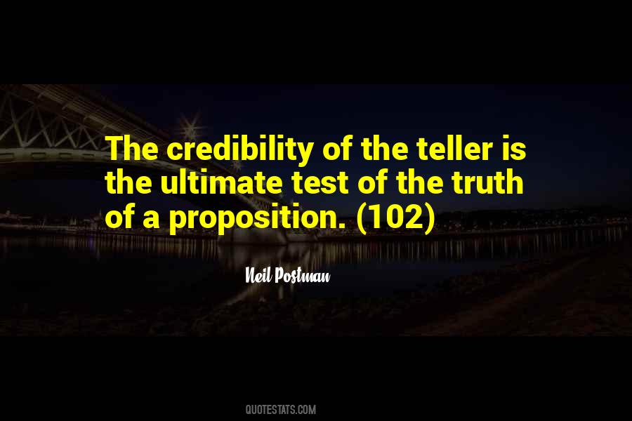 Quotes About Credibility #1162309
