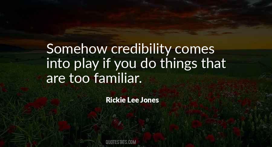 Quotes About Credibility #1269878