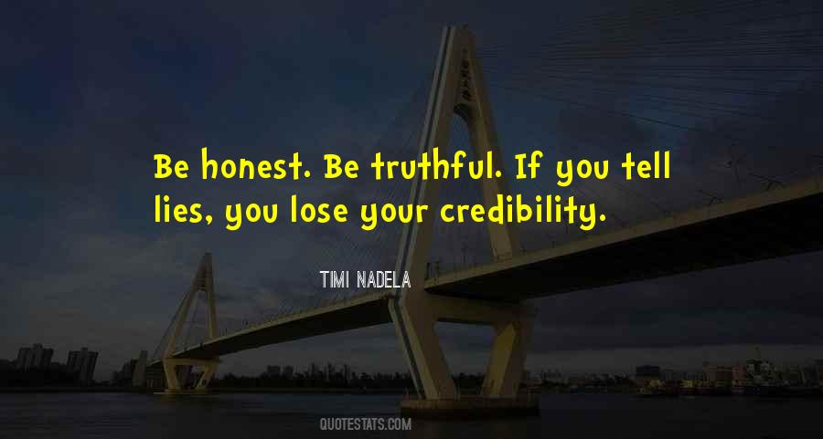 Quotes About Credibility #1640751