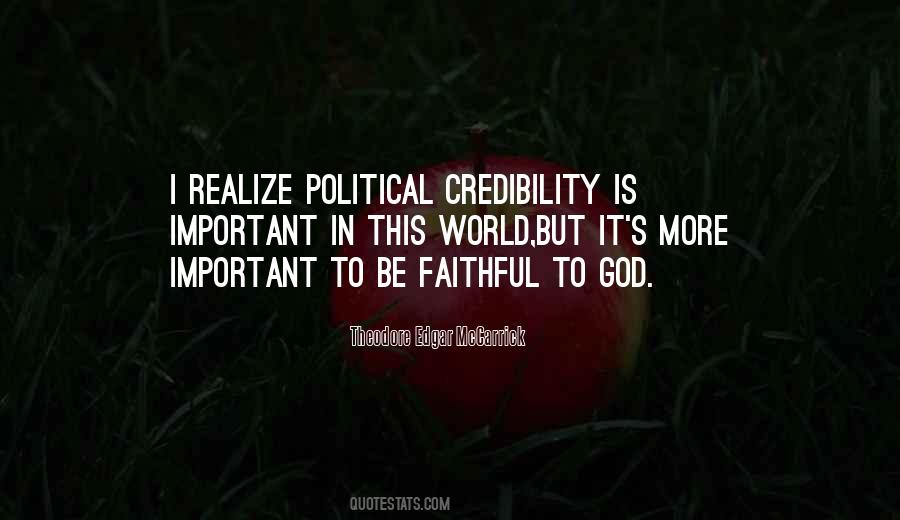 Quotes About Credibility #1715902