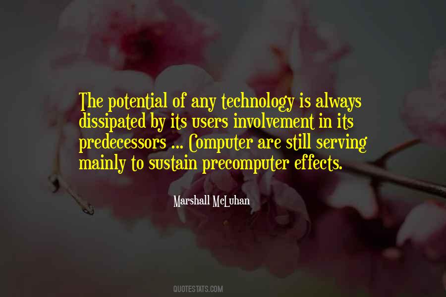 Quotes About Effects Of Technology #170288