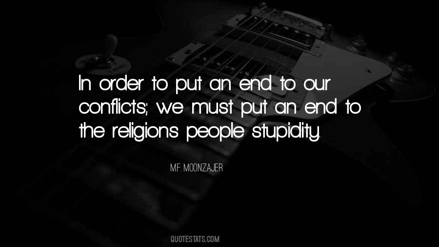 Quotes About Stupidity Of Religion #129603