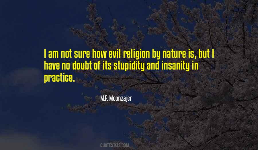 Quotes About Stupidity Of Religion #1356954