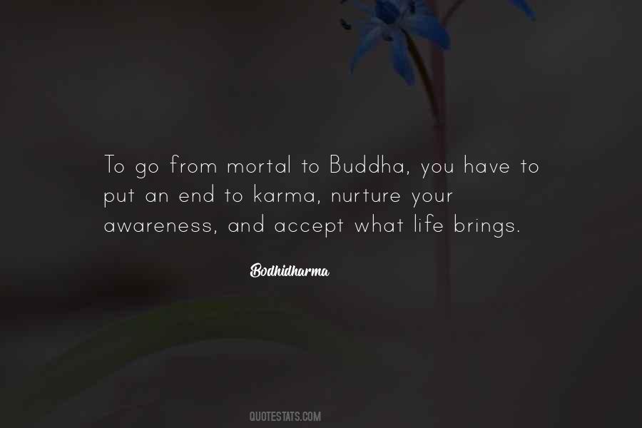 Quotes About Awareness Buddha #1465906