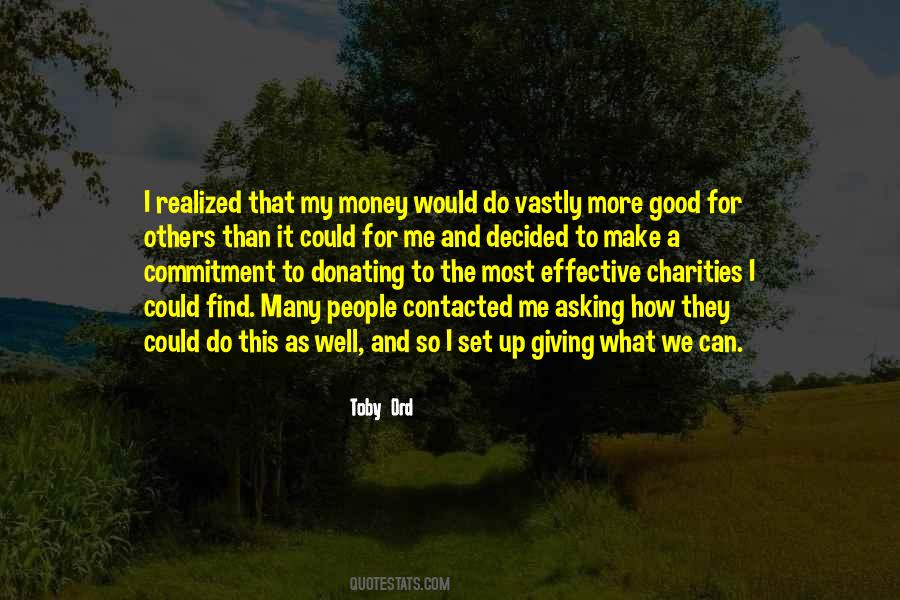 Quotes About Donating #1186732