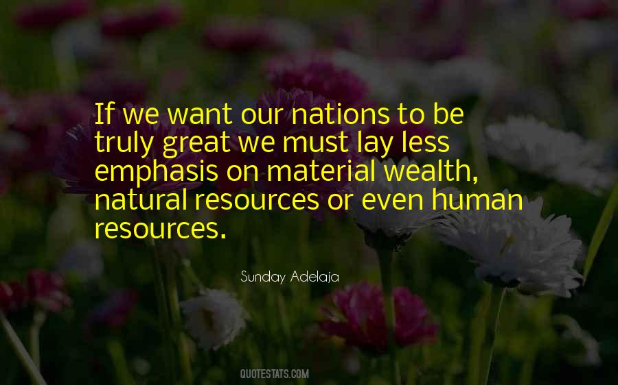 Quotes About Our Natural Resources #1083985